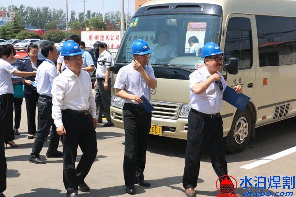 侯典峰、王力舟來(lái)水泊焊割
